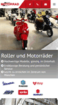 Mobile Screenshot of motorrad-wimmer-merkel.de